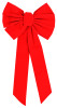 CHRISTMS BOW VELVET 26