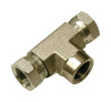 HYDRAULIC ADPTR1/2X1/2 Apache Steel 1/2 in. D X 1/2 in. D T-Hydraulic Adapter 1 pk