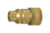 HYDRAULIC ISO MALE ADPTR Apache Brass Hydraulic Adapter 1 pk