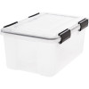 STORAGE TOTE 19QT CLR