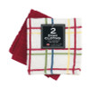 DISH CLOTH MULTI 2PK