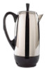 PERCOLATOR 12CUP BLK/SLV