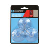 SUCTION CUP HOOK MDM 3PK