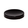 SOAP DISH CERMC BLK 4.5