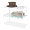 STACKABLE SHELF WHT 9H