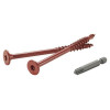WOOD SCREW 250 PIECE FastenMaster FlatLok No. 14 X 4 in. L Torx Ttap Epoxy Wood Screws 250 pk