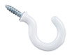 CUP HOOK WHT 1IN 30PK