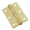 HINGE MORT RP BRASS 3IN