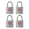 LUGGAGE LOCK22MM PK4