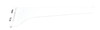 SHELF BRACKET 10 WHITE
