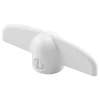 CASMNT T HANDLE WHT 3/8