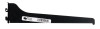 BRACKET SHELF 10 BLACK