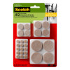 FELT PADS AST BGE 162PK