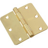 DOOR HINGE SAT BRASS3.5