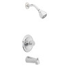FAUCT TUB&SHOWER1H CHRM