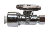STRAIGHT VALVE 3/8OD Plumb Pak 1/2 in. Compression X 3/8 in. Compression Brass Straight Valve