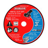 METAL CUT-OFF DISC 3"D