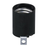 LAMP SOCKET L BRACKT BLK