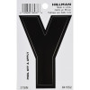 3" BLK Y VINYL ADHV 1PC