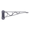 PLANT HOOK SWVL BLK 10"