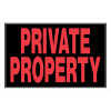 PRIVTE PRPRTY SIGN 8X12"