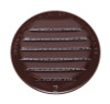 MINI LOUVER BROWN 3" 4PK