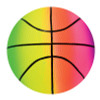 BASKETBALL PVC NEON 8.5"