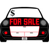 SIGN FR SALE AUTO 10X14"