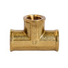 PIPE TEE 1/4"X1/4" FPT