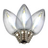 LED C7 PURE WHITE 25CT