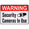 DECAL SECURITY CAM 4X6"