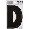 3" BLK D VINYL ADHV 1PC