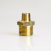 HEX NIPPLE 1/2"X1/4" MPT