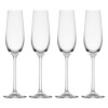 FLUTE GLASS 8.25OZ 4PK
