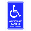 SIGN HNDICAP PARK 18X12"