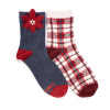 HOLIDAY SOCK WM ASST 2PR