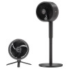 PDSTL FAN W/RMT GRY 37"