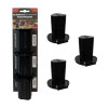 TOOL HOLDER ABS BLK 3PK