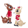 RUDOLPH & CLARICE ORNMT