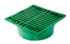 HVY DTY GRATE SQ 7" GRN