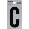 2" BLK/SLV C ADHV 1PC