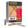 CMP SCREW 10X3" TAN 1#