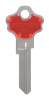 KW-10 RED COLORPLUS KEY
