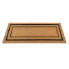DOOR MAT BLK/NTRL 24X60"