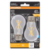 TRWVE LED E26 SW 40W 2PK Sylvania TruWave A15 E26 (Medium) LED Bulb Soft White 40 Watt Equivalence 2 pk