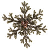 PINE SNOWFLAKE WREATH