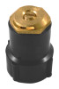NOZZLE SHRUB BRASS QTR