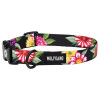 DARKFLORAL DOG COLLAR MD