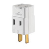 OUTLET ADAPTER 1-15R WHT