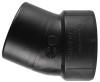 ABS ELBOW 4"HUBXSLIP